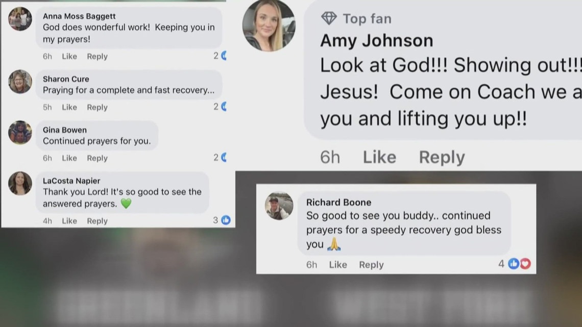 Arkansas coach's inspiring recovery unites Greenland community after near-fatal crash