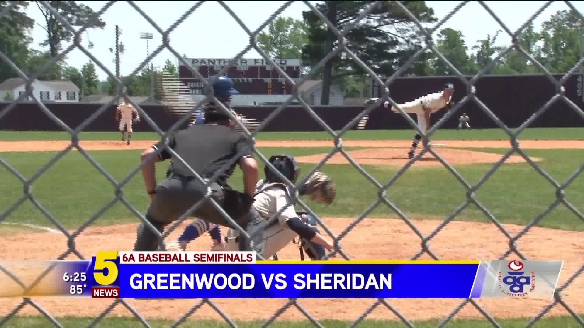 6A Baseball Semifinals: Greenwood vs Sheridan