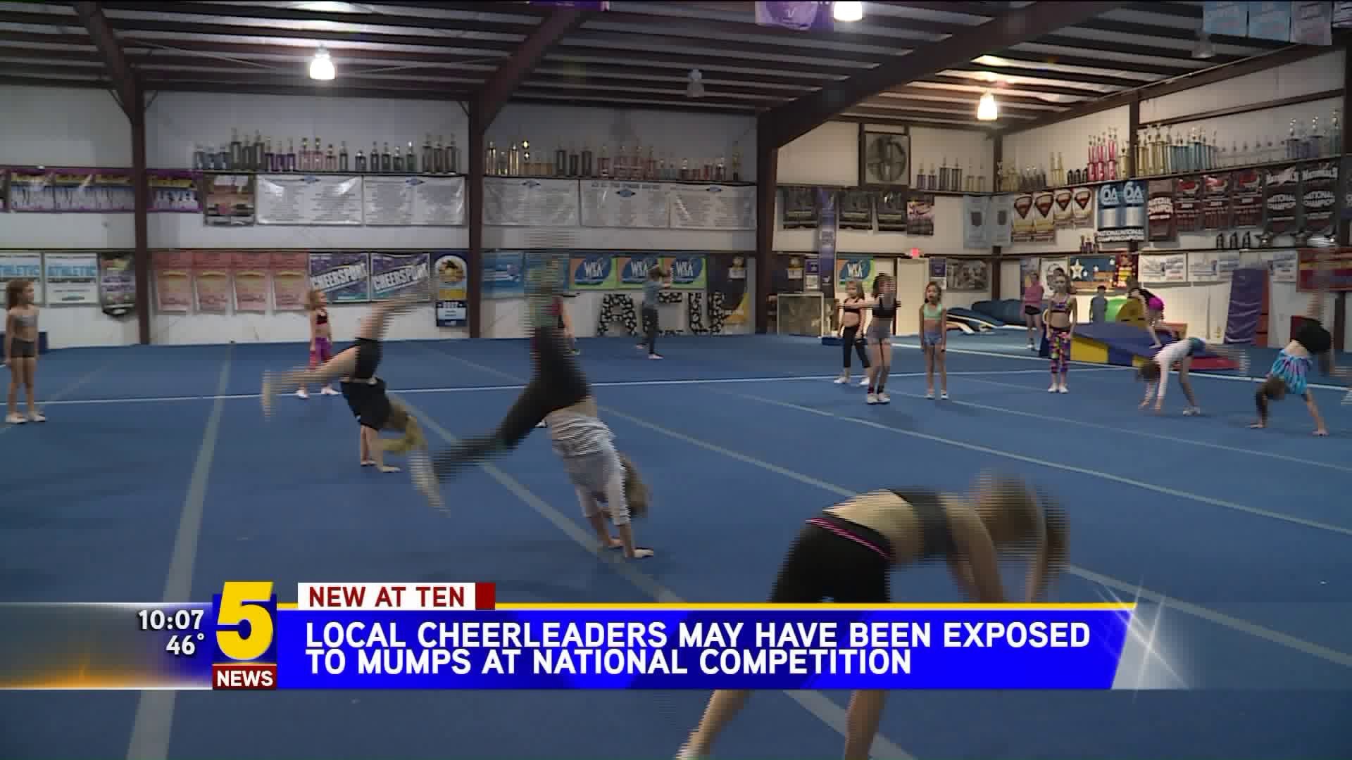 Cheerleaders May Have Been Exposed To Mumps