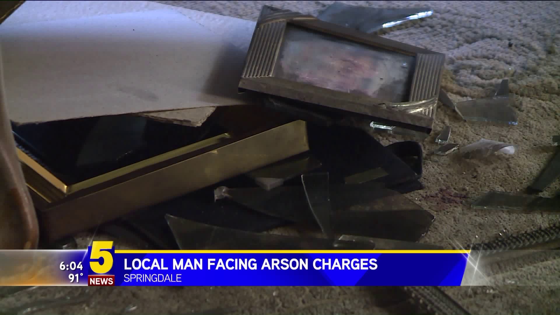 Local Man Facing Arson Charges