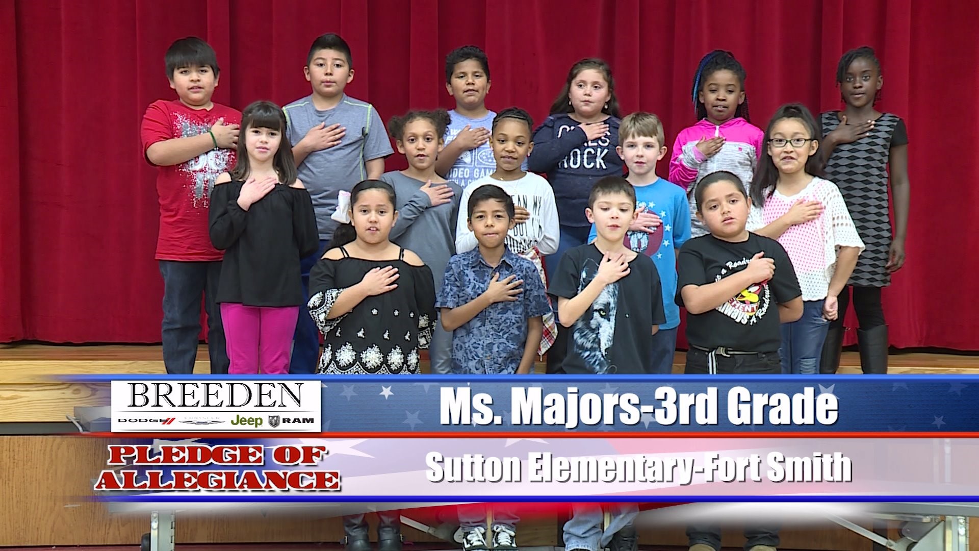 Ms. Majors  3rd Grade  Sutton Elementary  Fort Smith