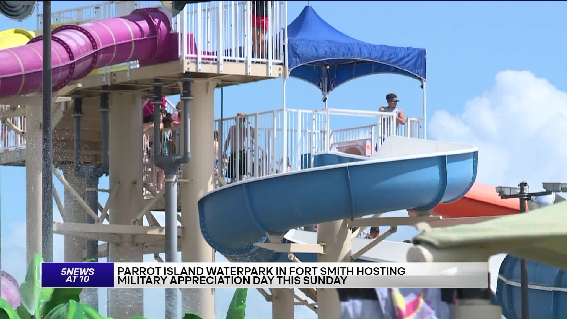 Parrot Island Water Park Hosting Military Appreciation Event