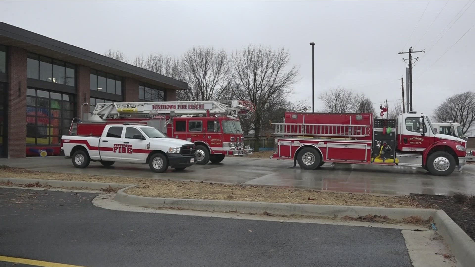 IT'S BEEN OVER A YEAR SINCE THE TONTITOWN FIRE DEPARTMENT BROKE GROUND ON ITS BRAND-NEW FIRE STATION.