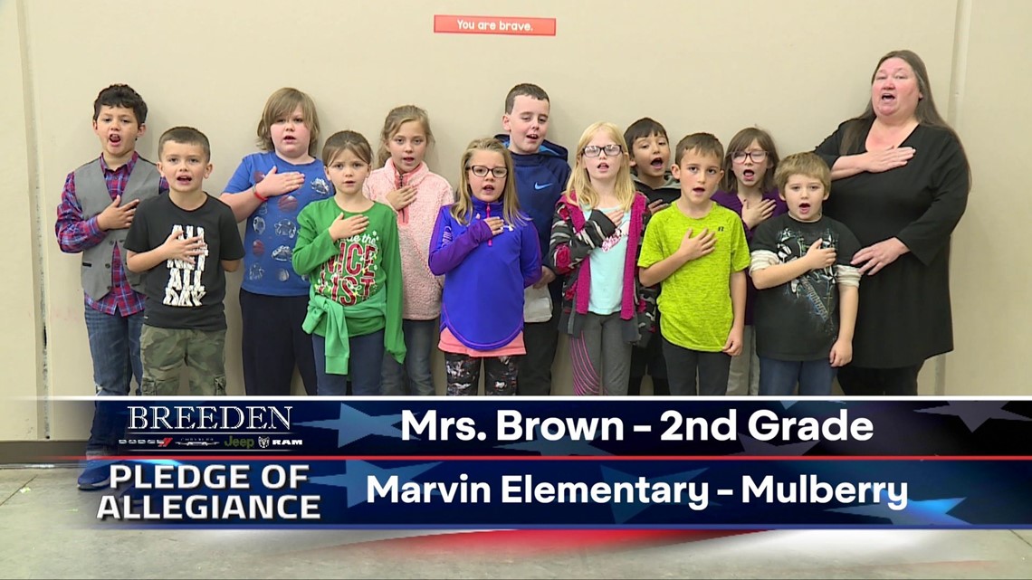 Mrs. Brown 2nd Grade Marvin Elementary, Mulberry