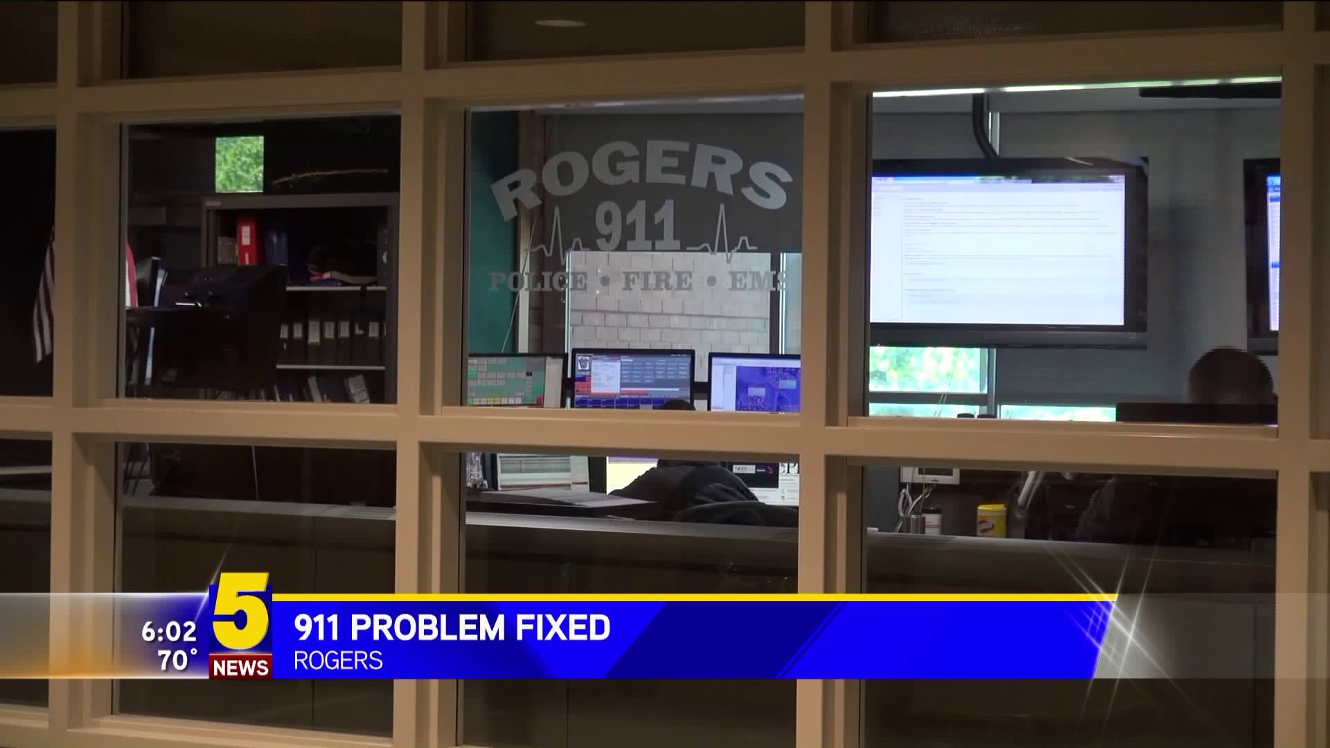 911 Problem Fixed