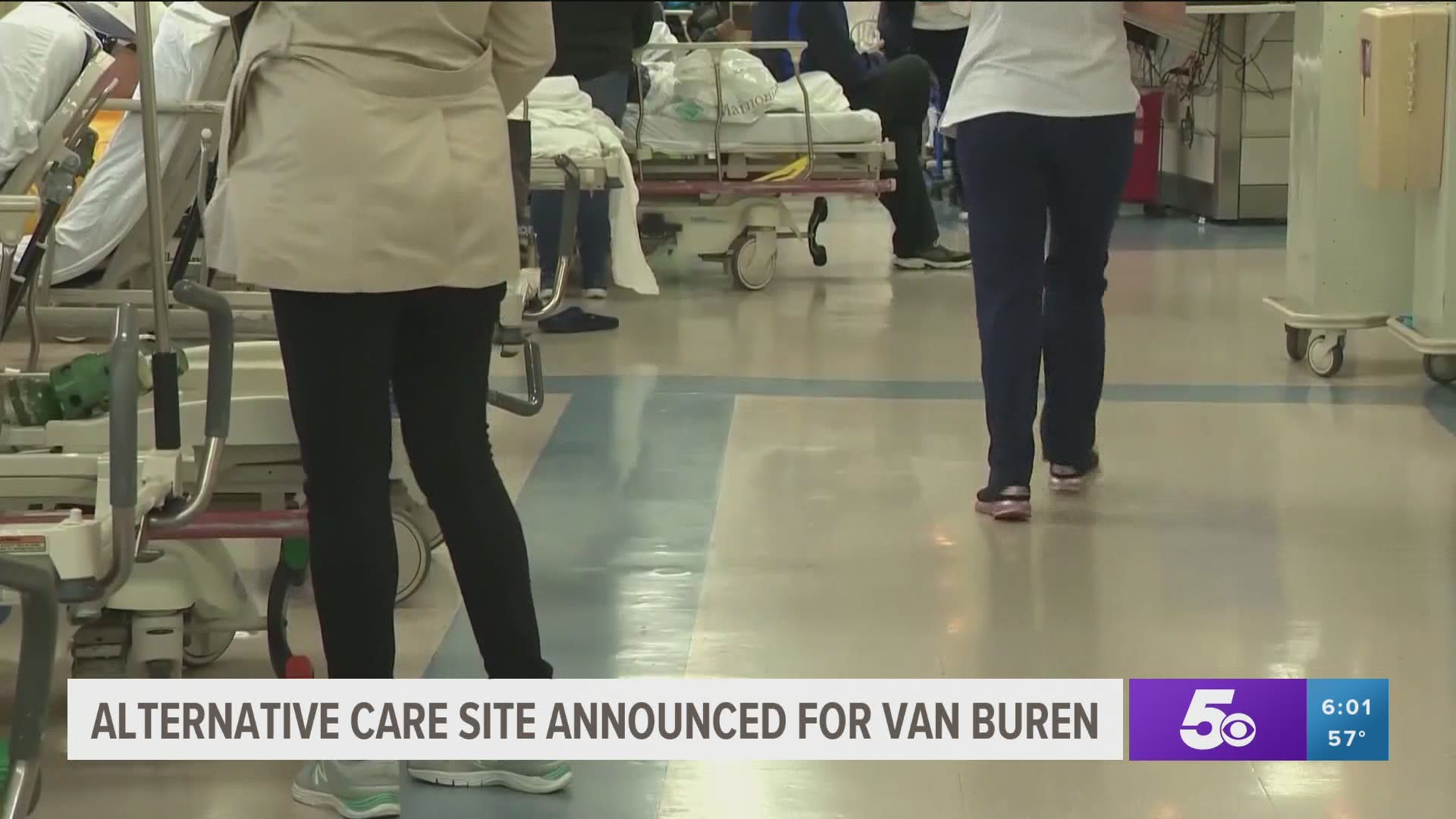 The state will create two alternative care sites for additional hospital bed space for COVID-19 patients in Arkansas.