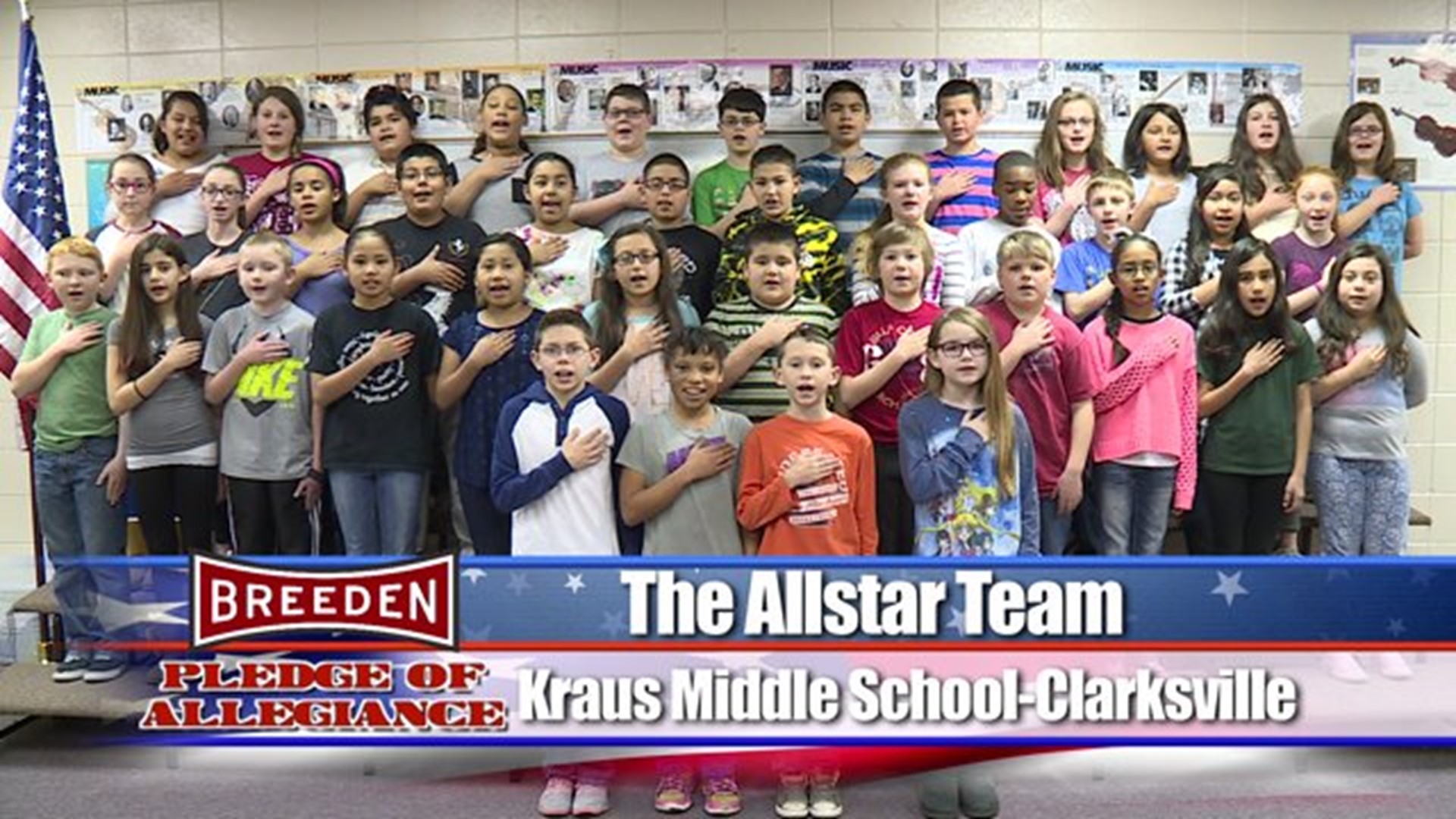 Kraus Middle School, Clarksville - The AllstarTeam