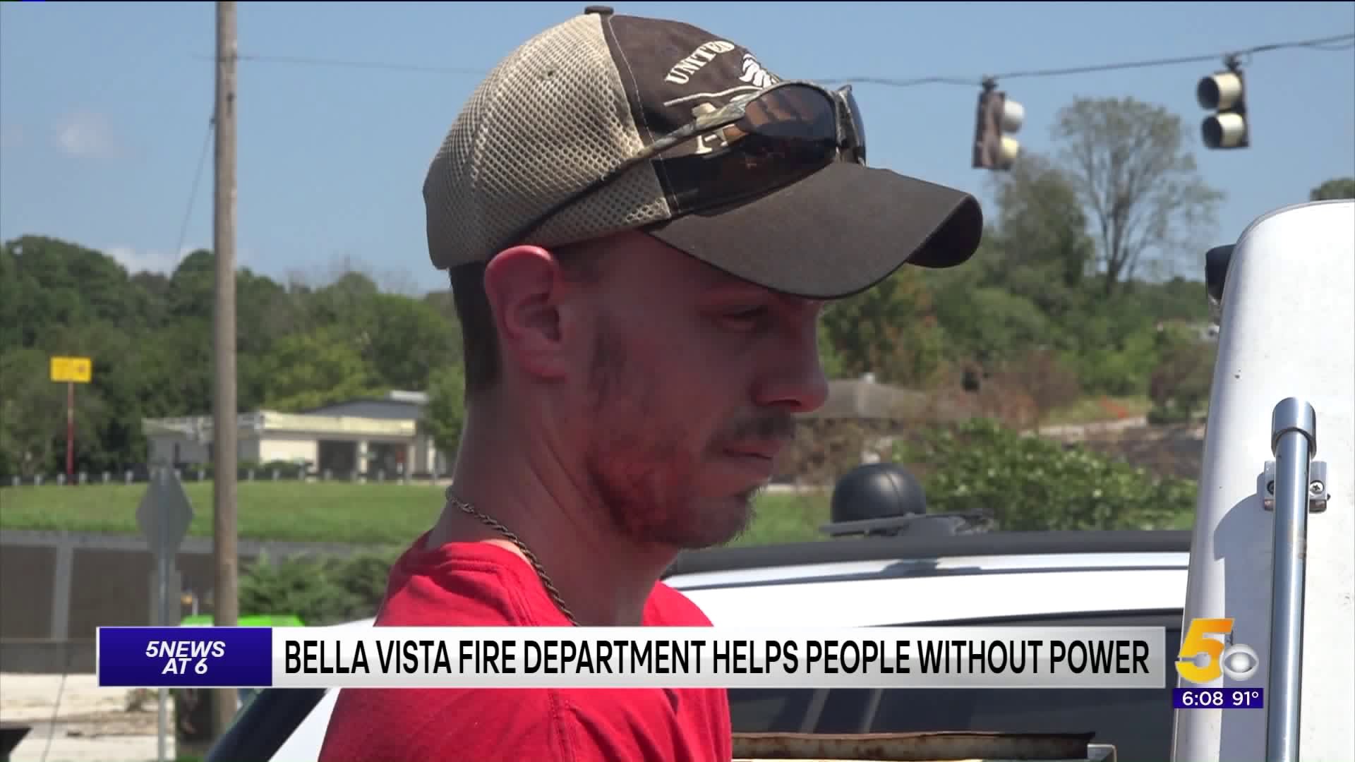 Bella Vista Fire Department Helps People Without Power