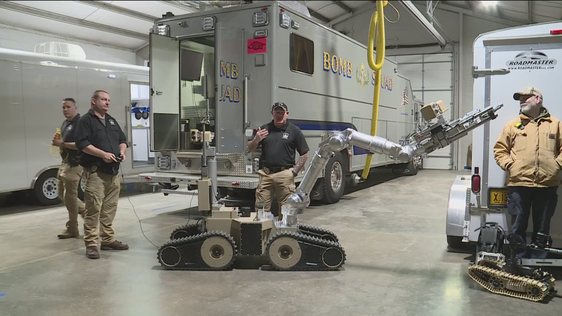 From K9s to the Bomb Squad, several people come out every Monday to learn all they can about the department.