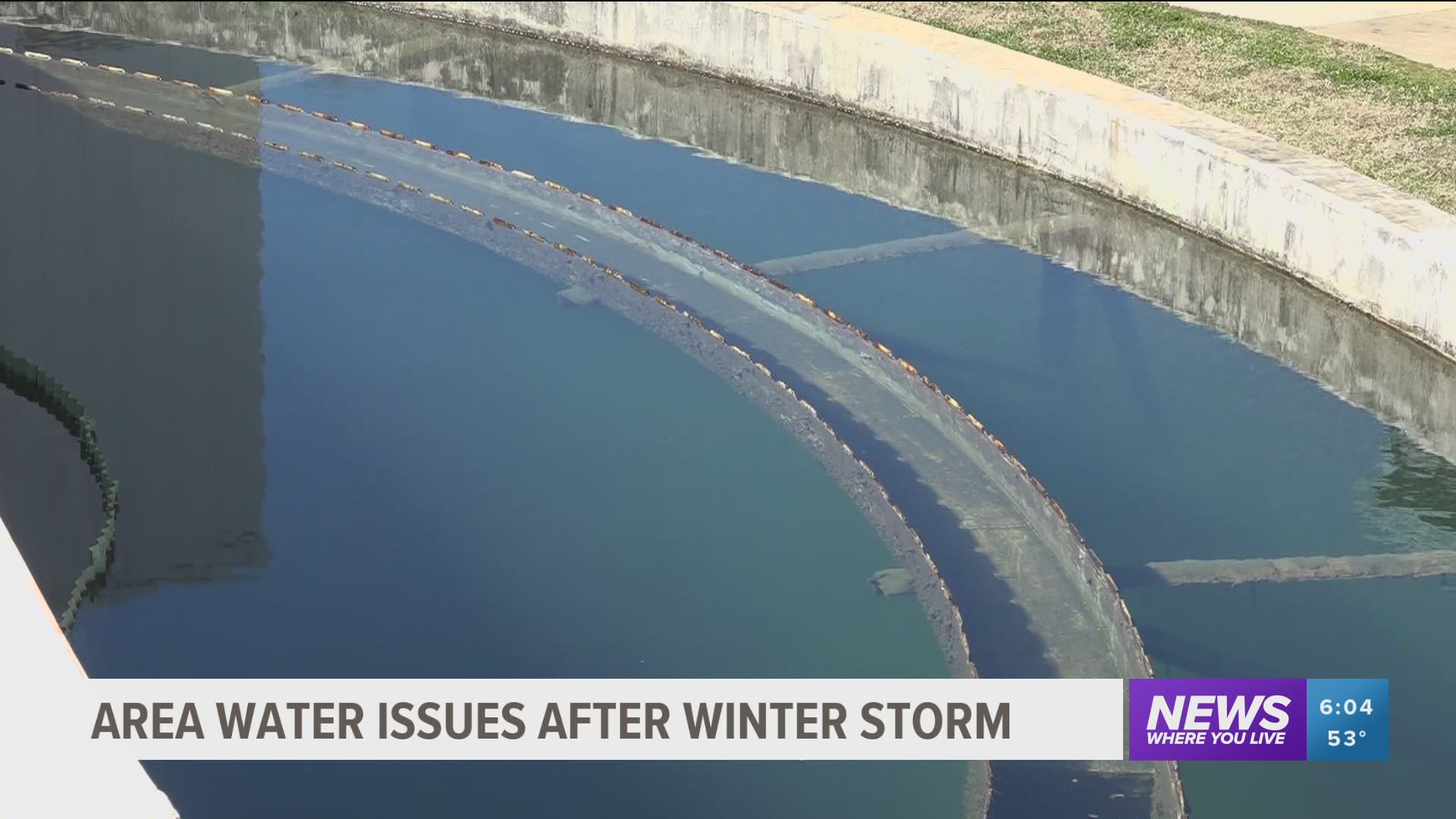 Many in our area see water issues after winter storm