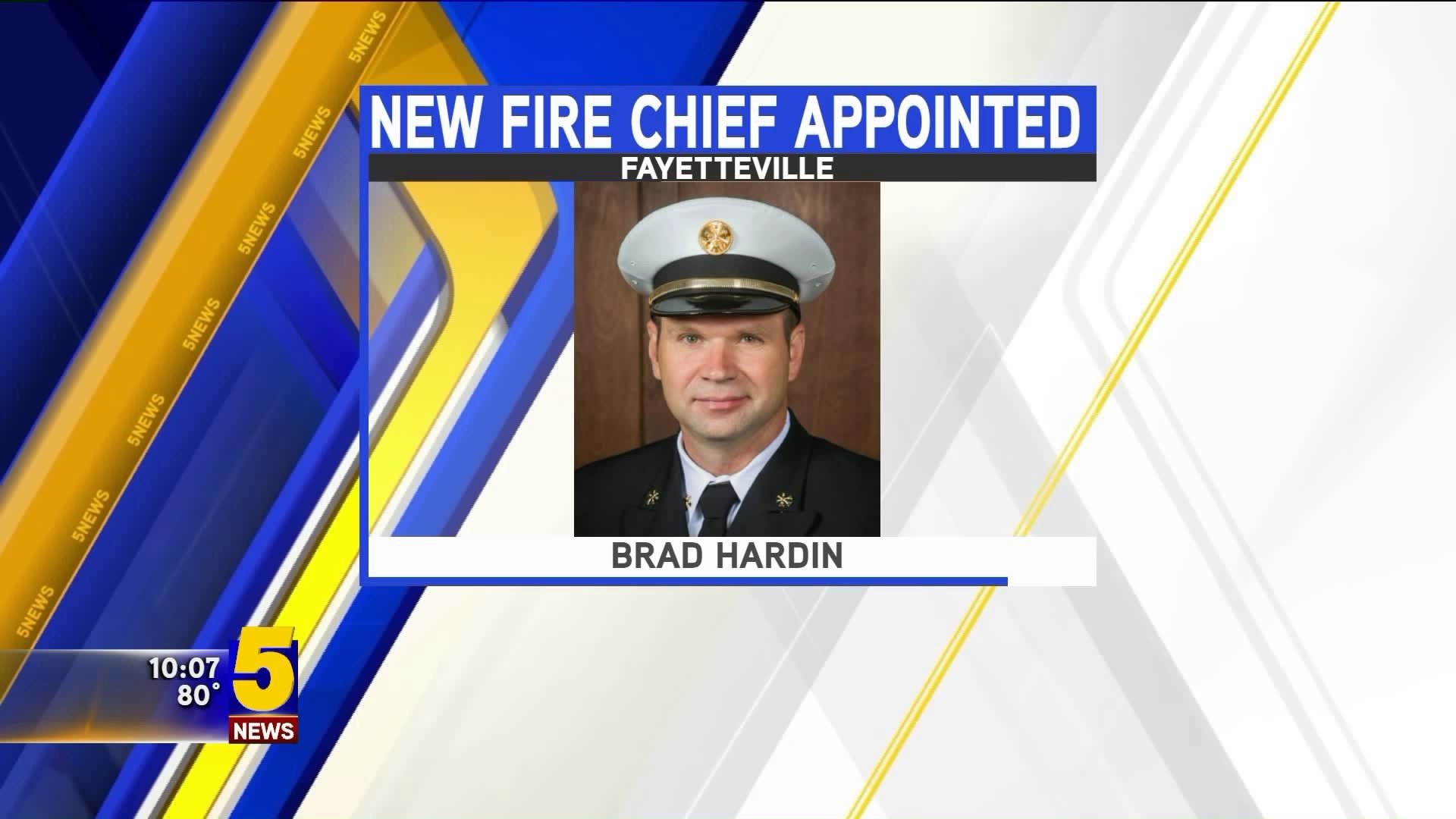 New Fayetteville Fire Chief