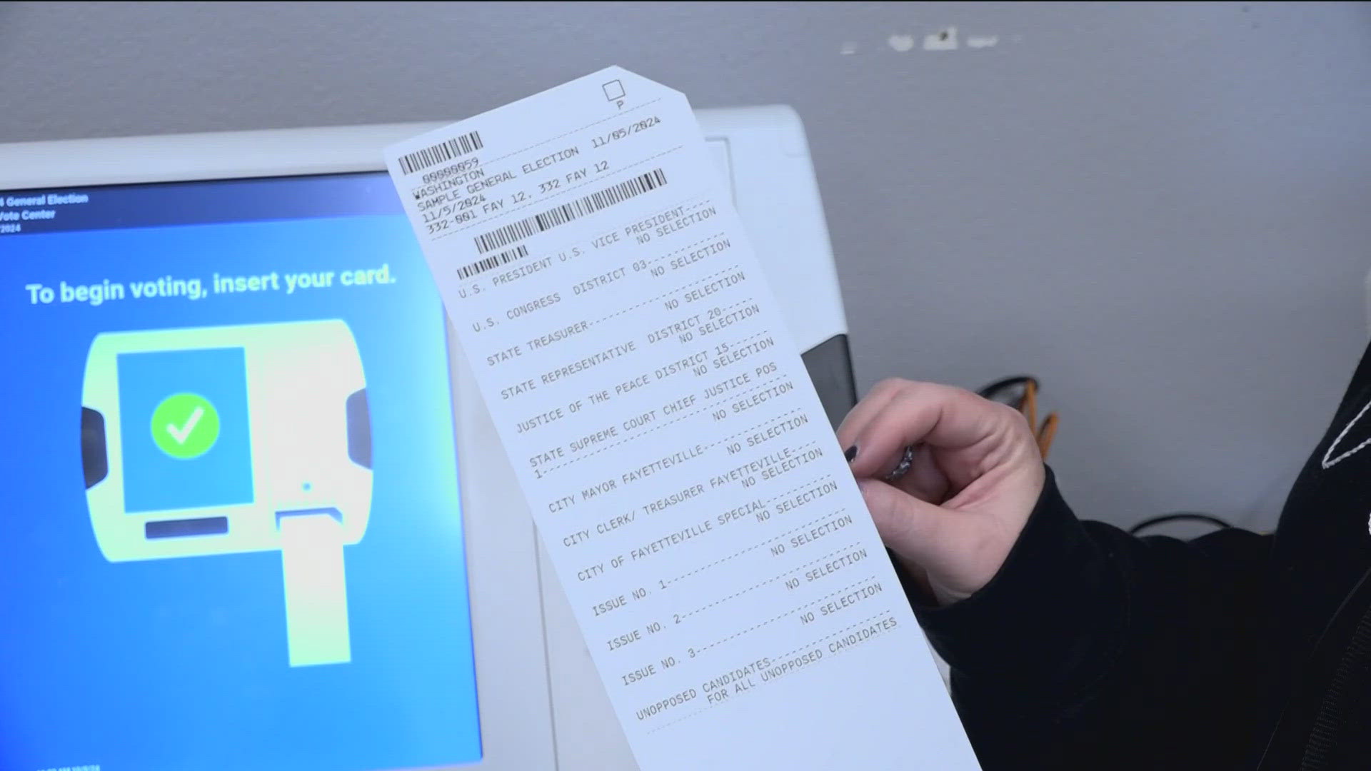 Washington County Election Coordinator Jennifer Price said public tests of the equipment are important in building the public's trust in the voting process.