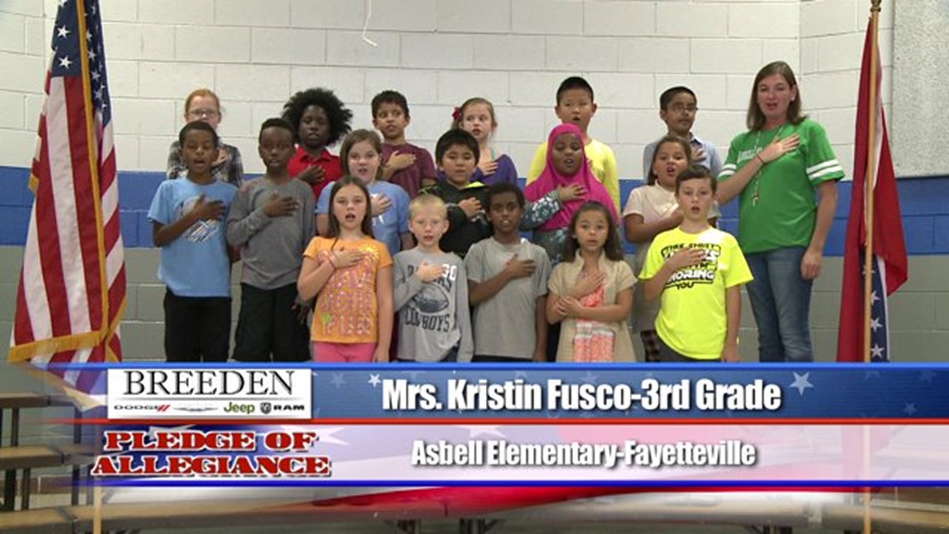 Mrs. Kristin Fusco  3rd Grade  Asbell Elementary  Fayetteville