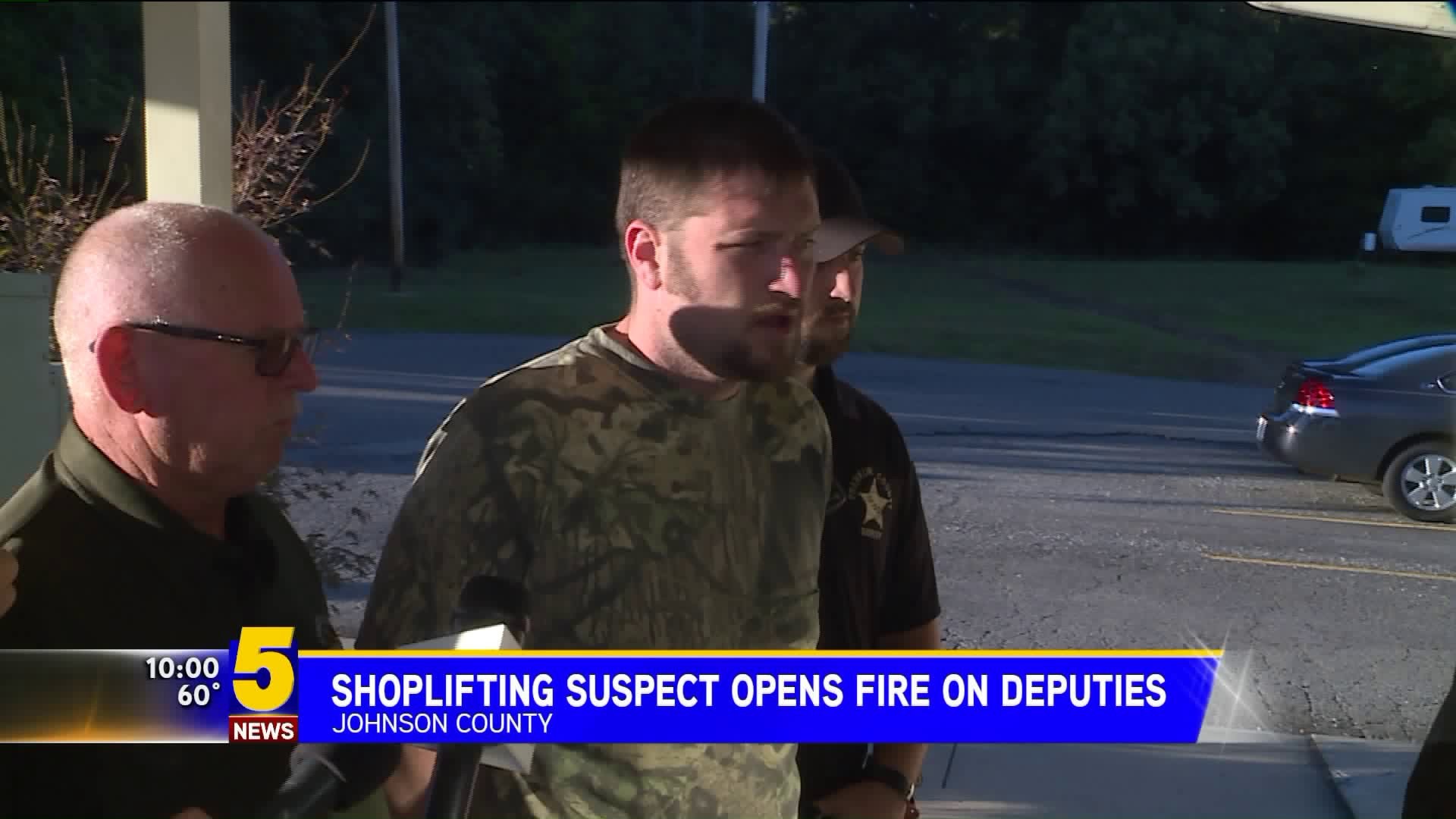 Shoplifting Suspect Allegedly Open Fired At Deputies