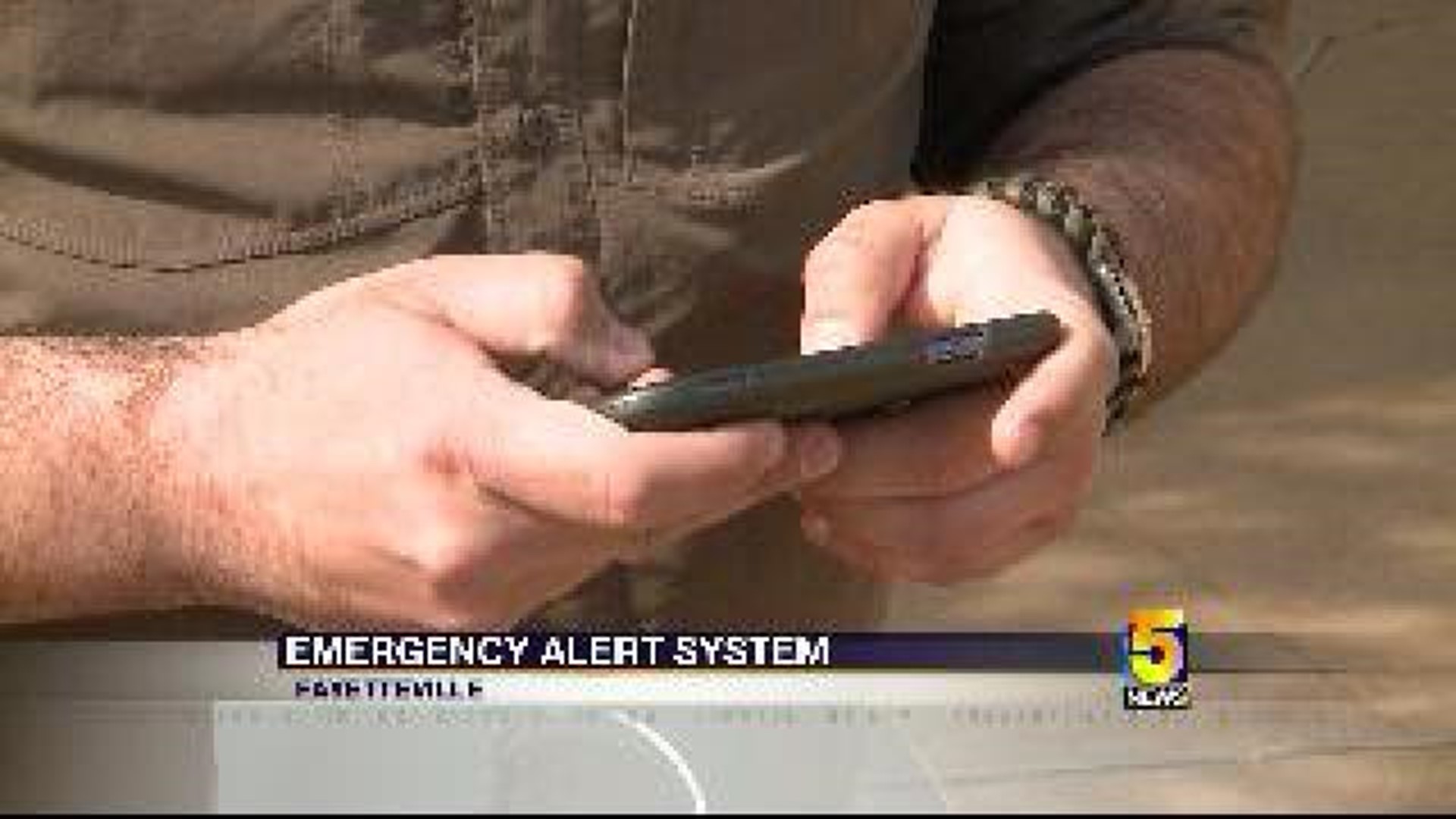 Emergency Alert System To Be Unveiled