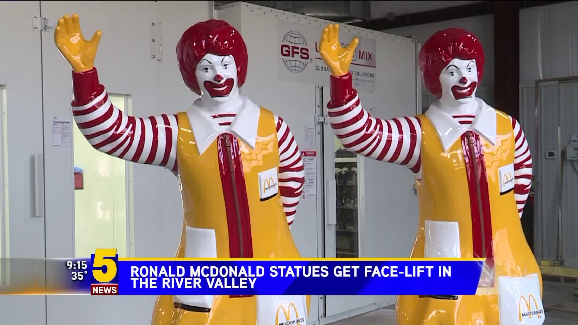 Ronald mcdonald statue meme