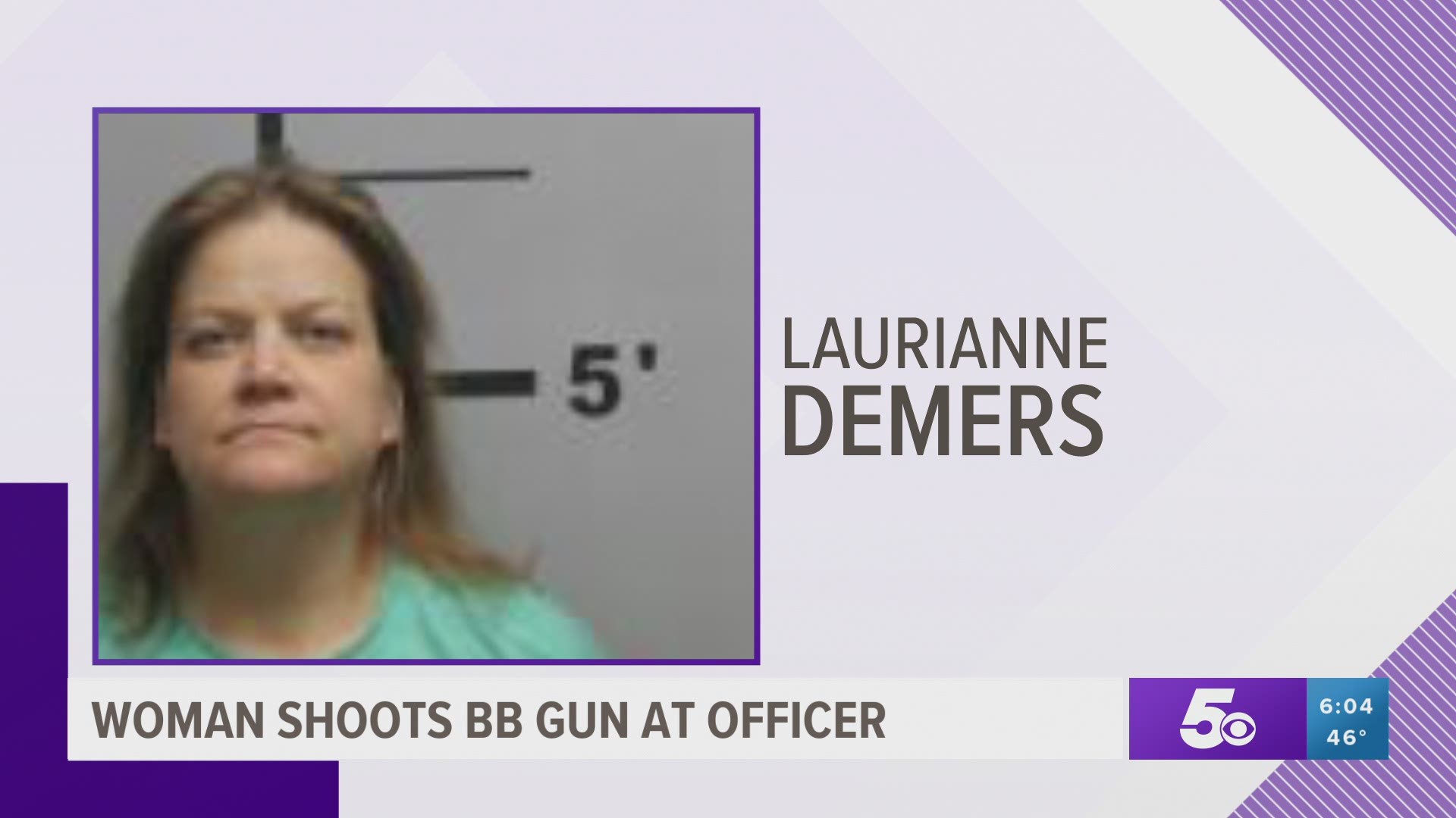 Bella Vista woman arrested after allegedly shooting officer with BB gun