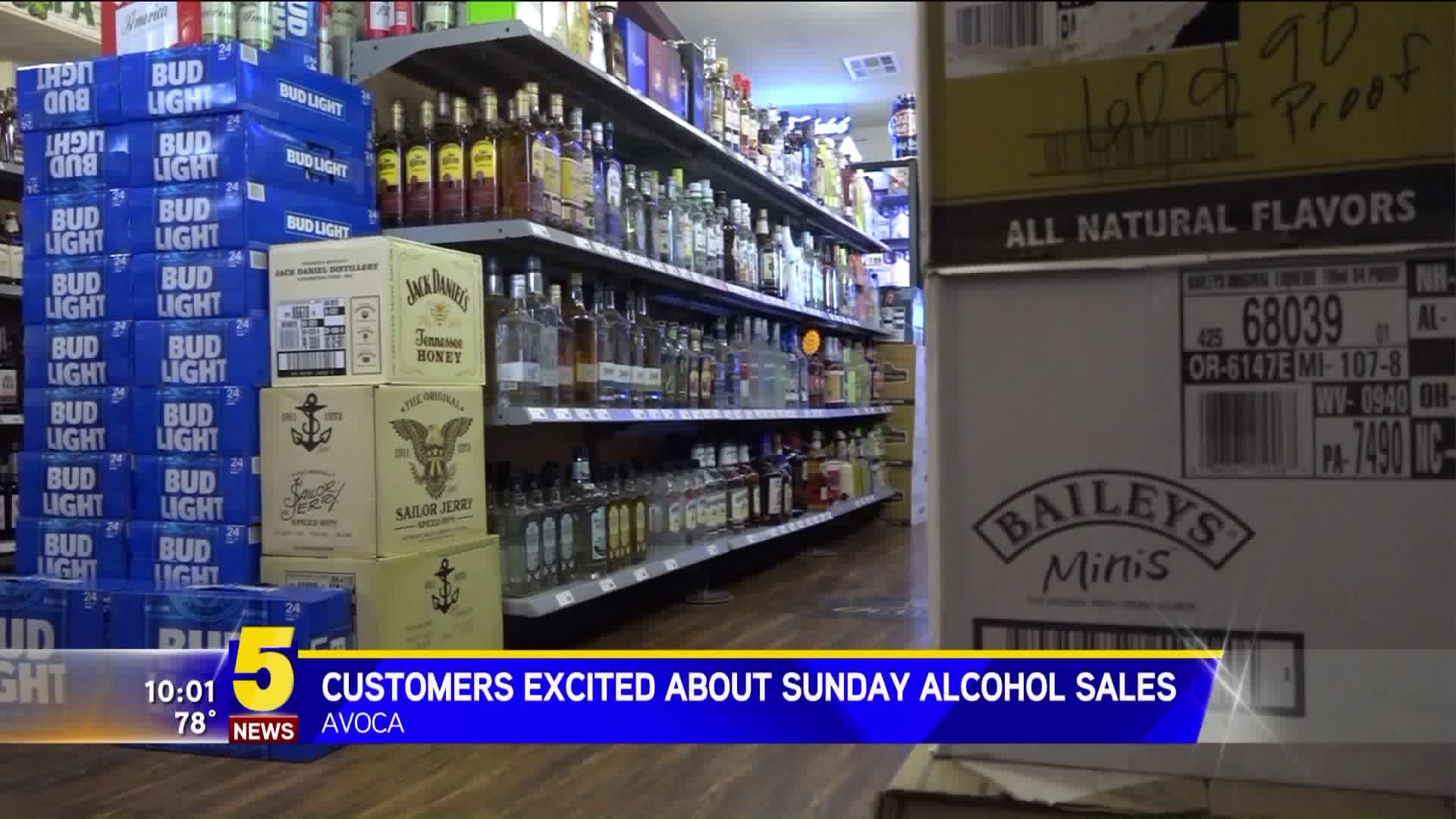 Sunday Alcohol Sales Now Allowed In Avoca