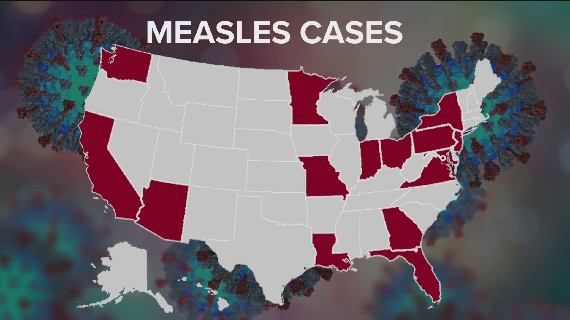 According to the CDC, the measles is spreading in the U.S. Watch the video to see what the symptoms include.