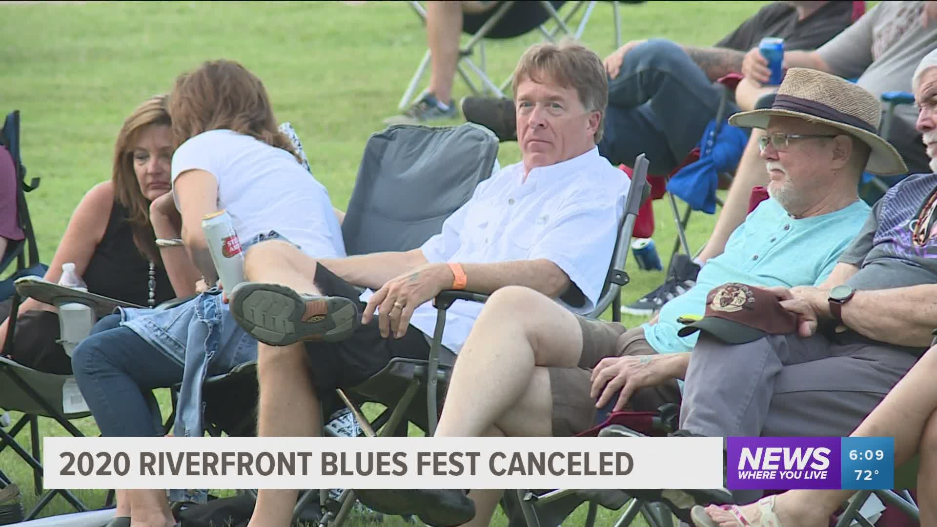 2020 Riverfront Blues Festival canceled