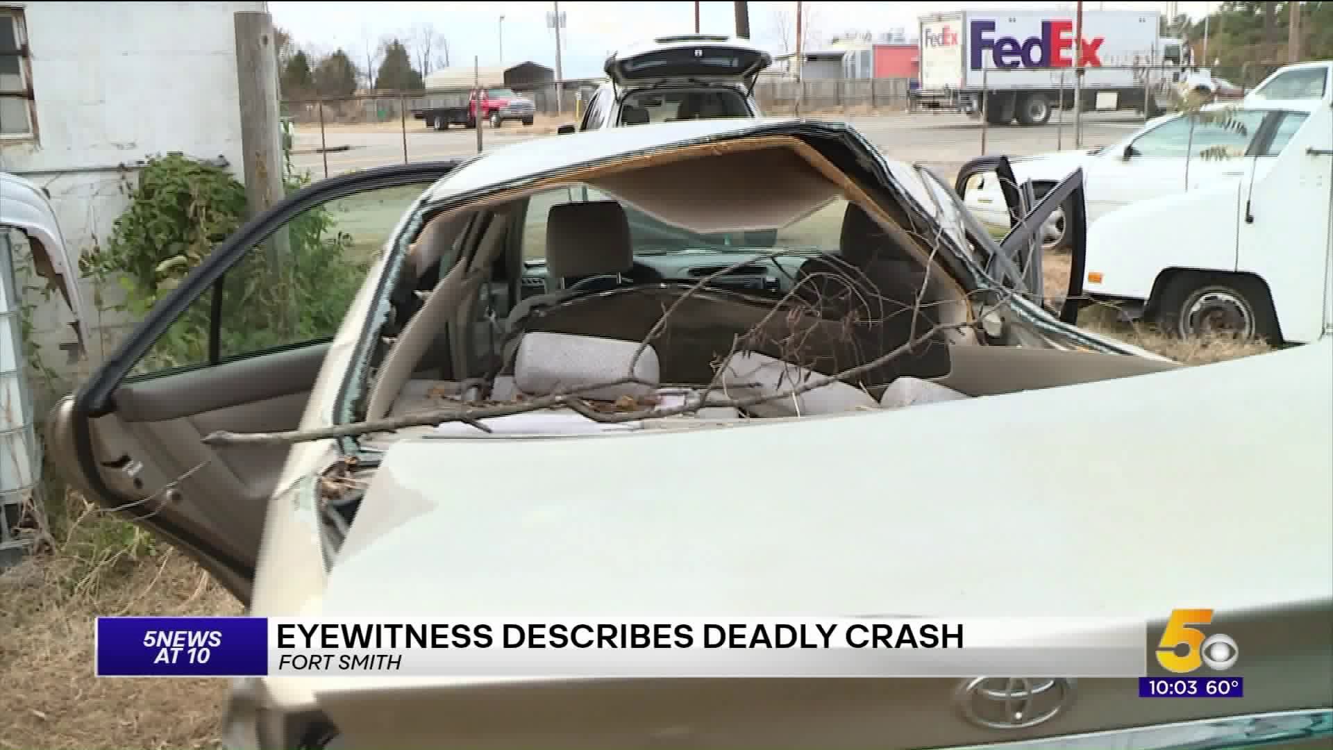 Eyewitnesses Describe Deadly Fort Smith Crash