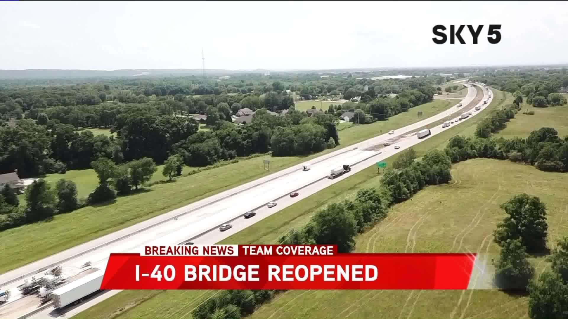 I-40 Bridge Reopened