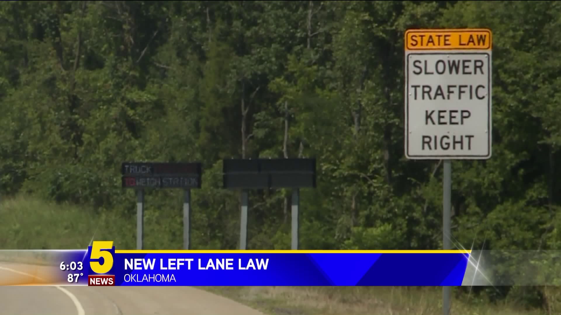New Left Lane Law
