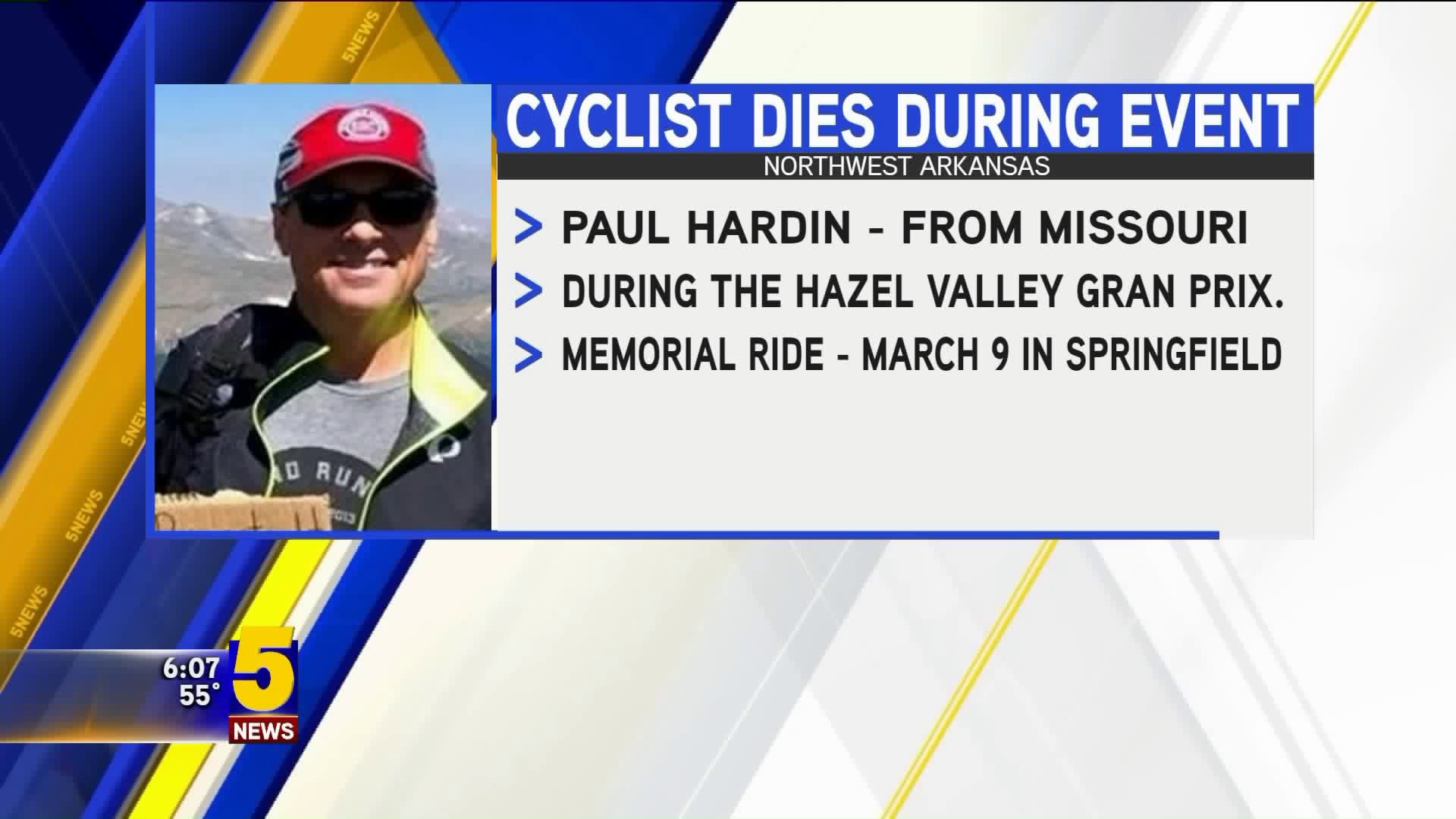 Fayetteville Cyclist Dies During Event