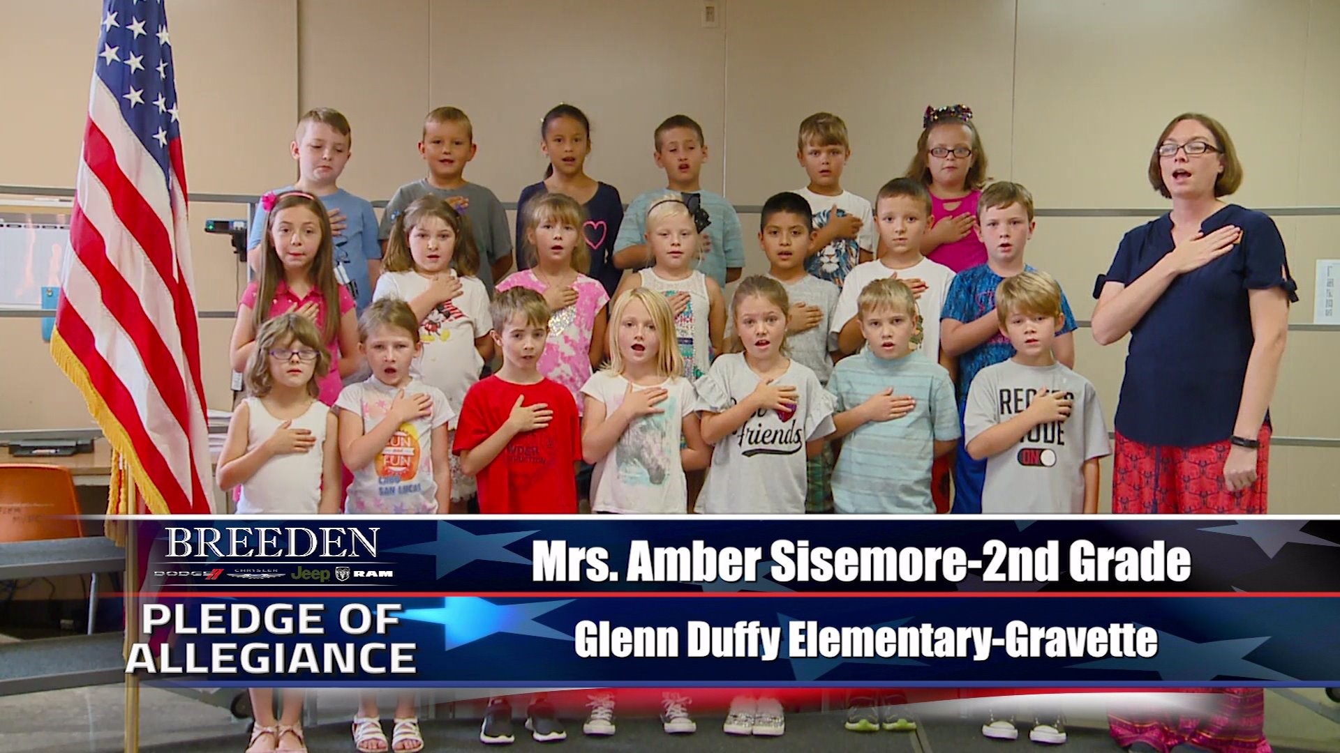 Mrs. Amber Sisemore  2nd Grade Glenn Duffy Elementary, Gravette