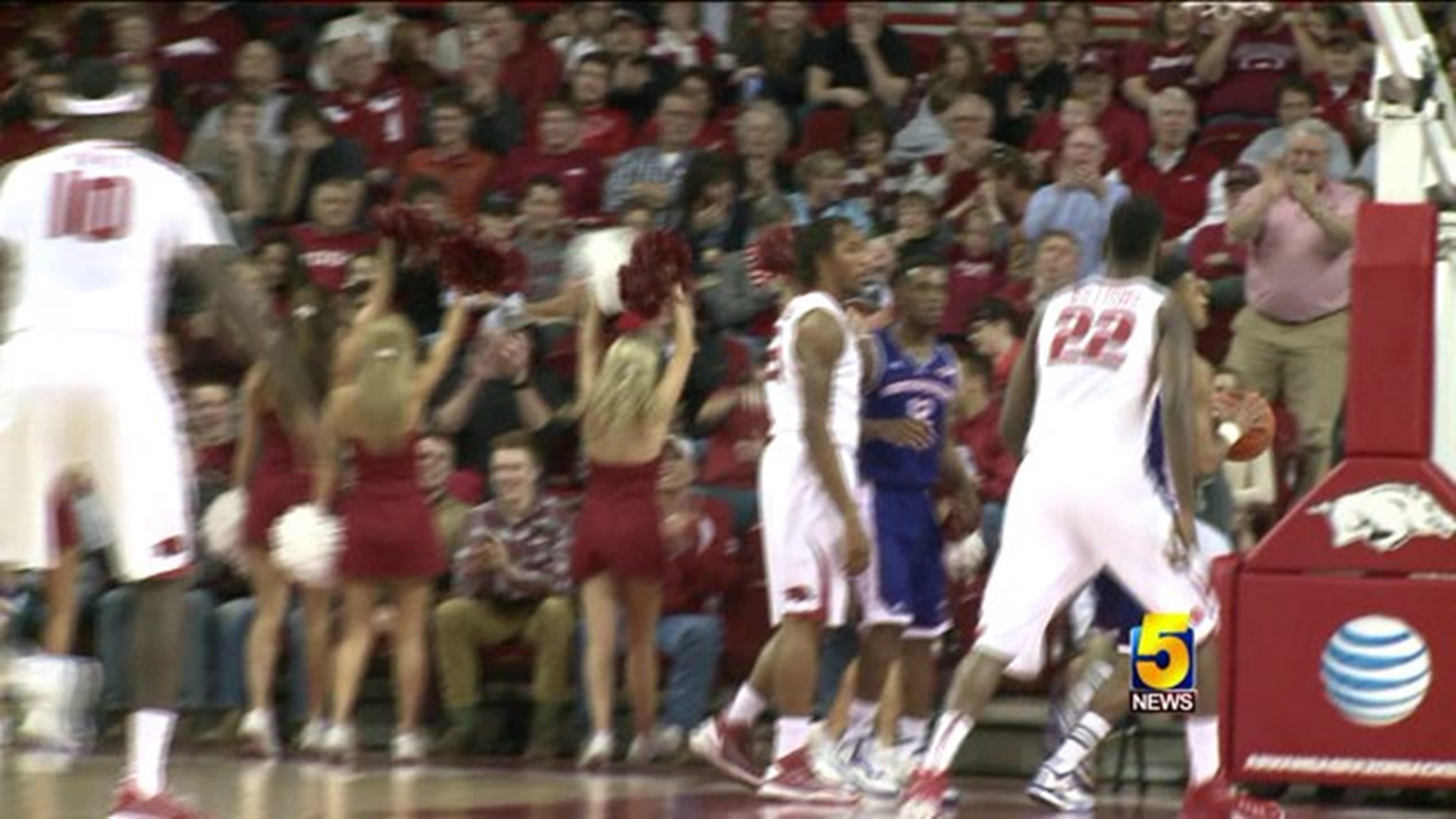 Hogs Get 10th Win Over Northwestern State