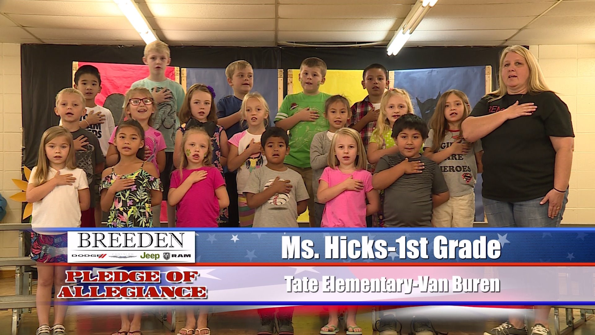 Ms. Hicks  1st Grade Tate Elementary, Van Buren