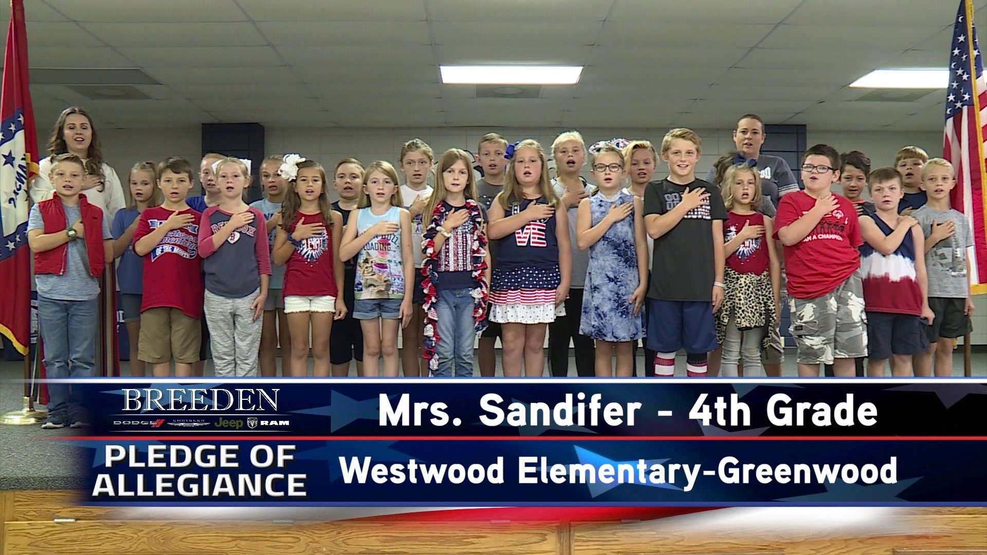 Mrs. Sandifer  4th Grade Westwood Elementary