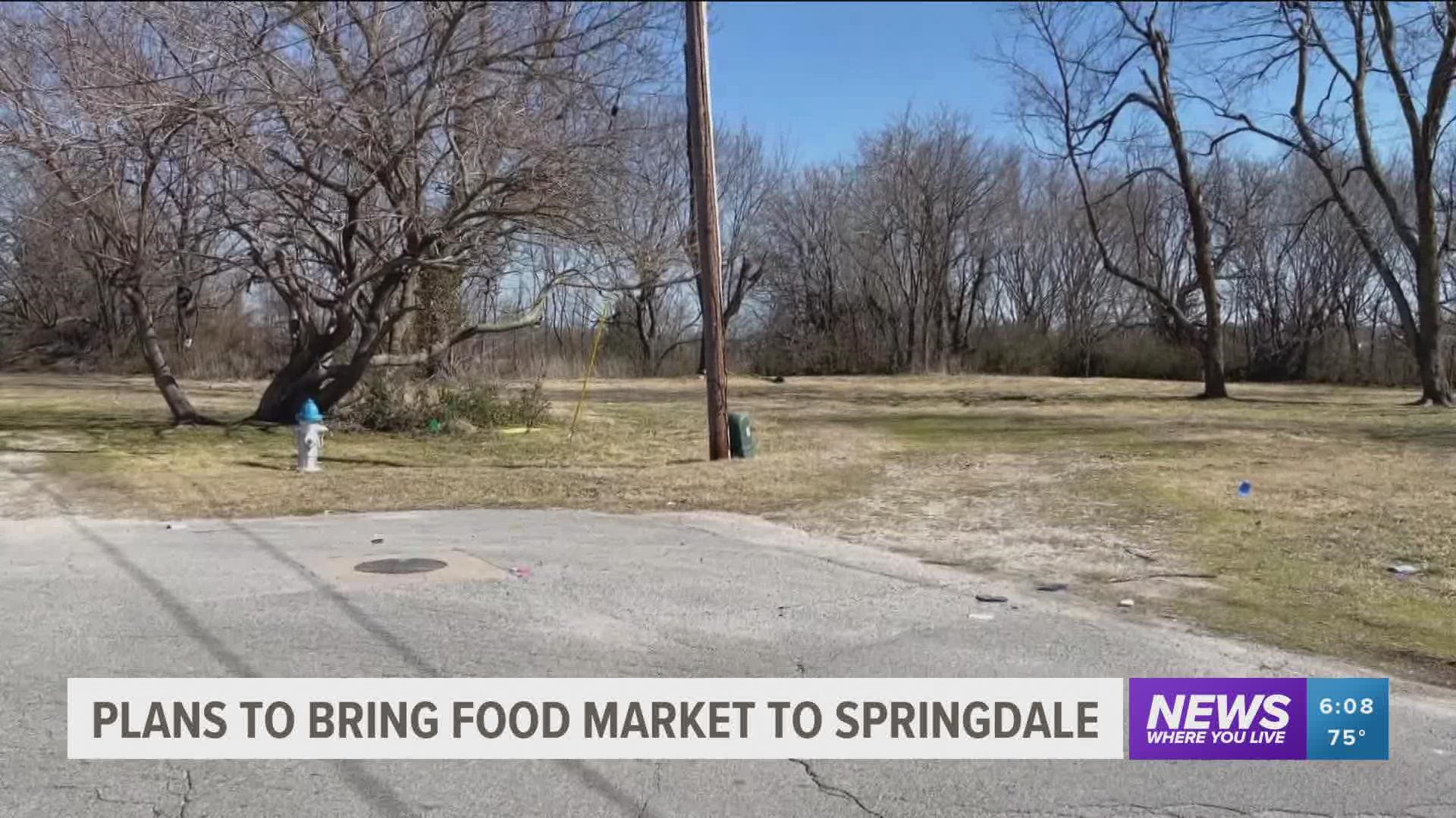 Market Center of the Ozarks will be located in downtown Springdale and provide crop aggregation capabilities, commercial kitchens and community spaces for learning.
