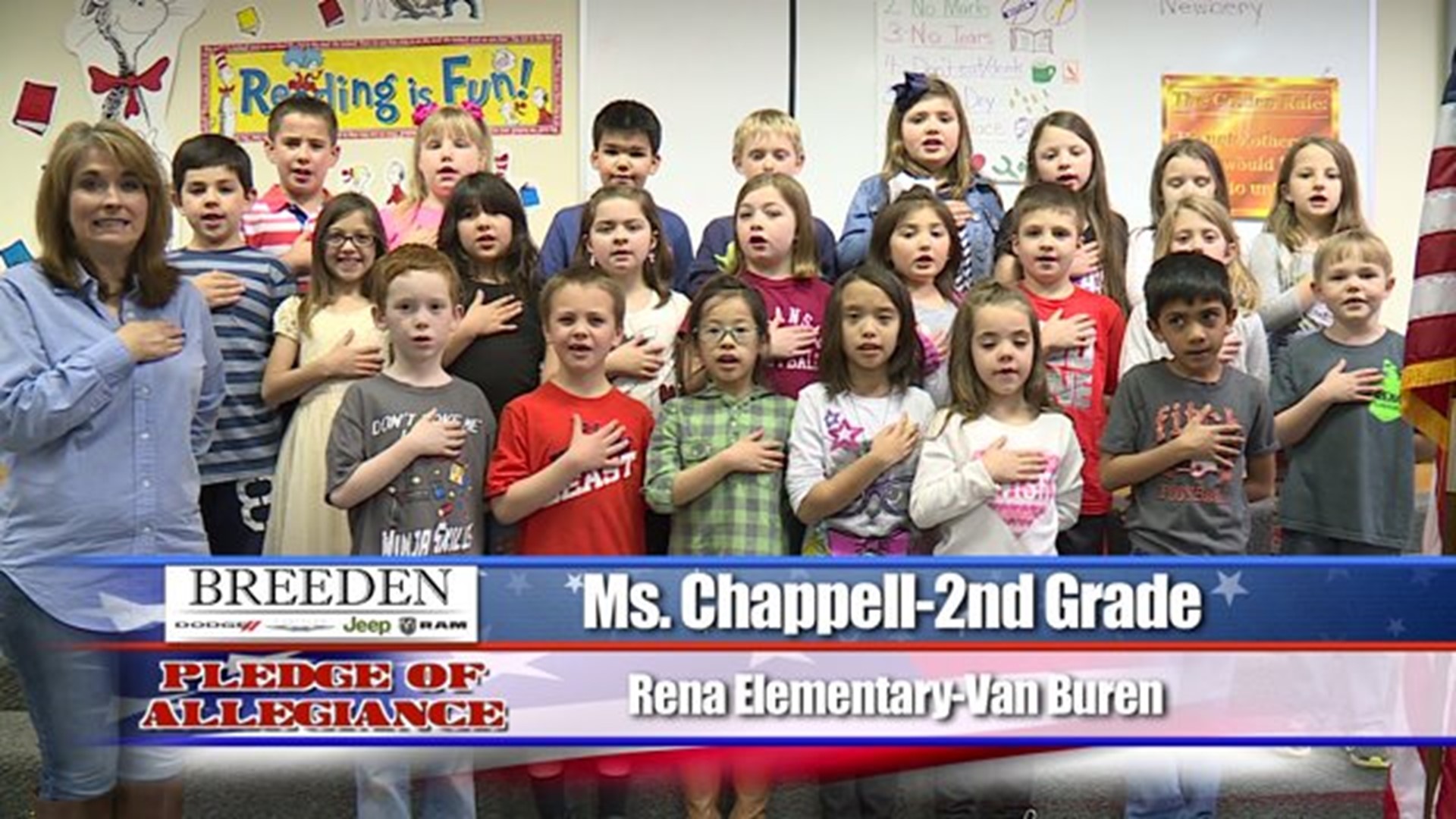 Rena Elementary - Van Buren, Ms. Chappell - Second Grade