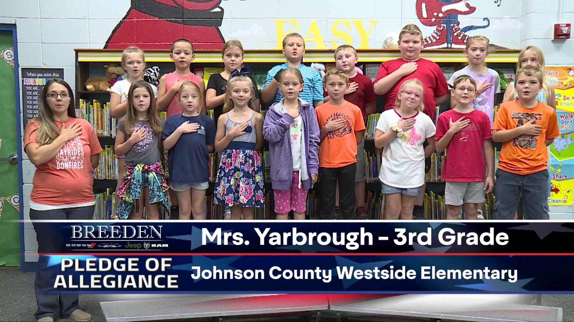 Mrs. Yarbrough  3rd Grade Johnson County Westside Elementary