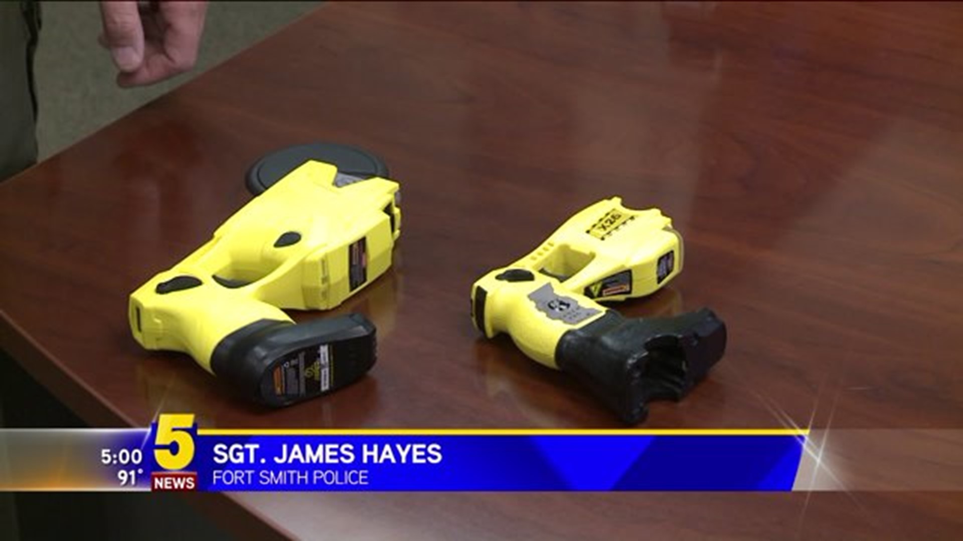 NEW TASERS FOR FORT SMITH POLICE