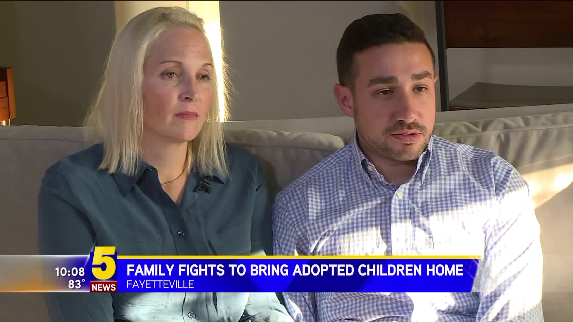 Family Fights To Bring Adopted Children Home