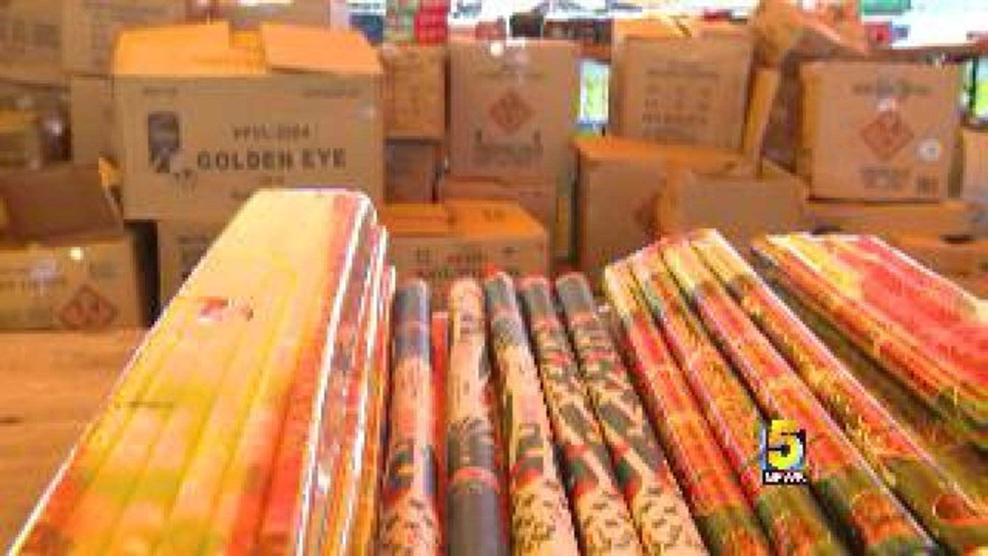 Fireworks Vendors Pack Up After The Fourth