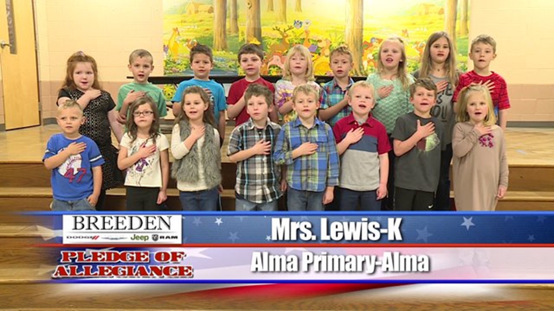 Alma Primary, Alma - Mrs. Lewis - Kindergarten