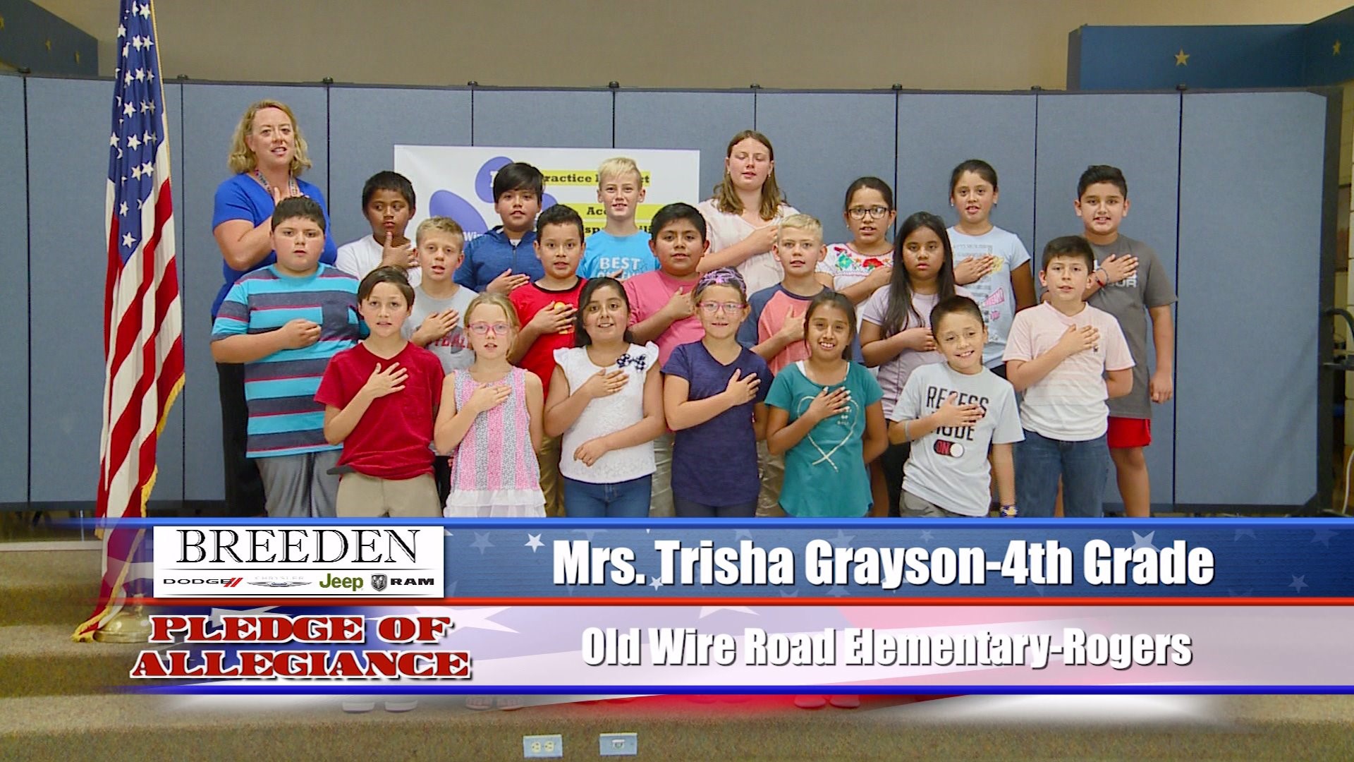 Mrs. Trisha Grayson  4th Grade old Wire Road Elementary, Rogers