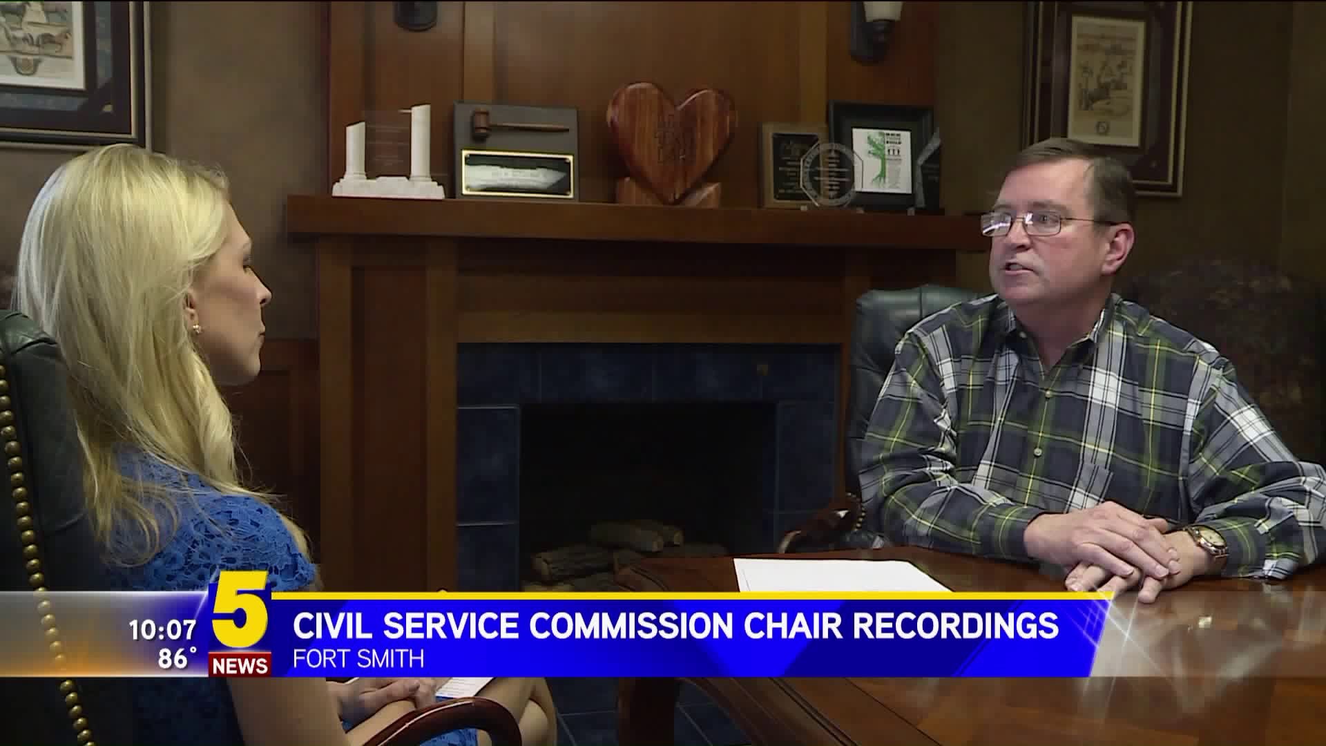 Civil Service Commission Chair Recordings