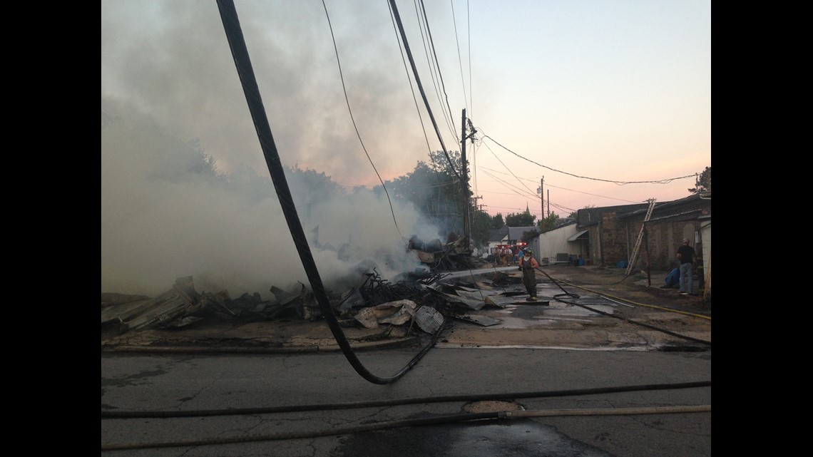 Phone Service Down After Fire Destroys Charleston Business