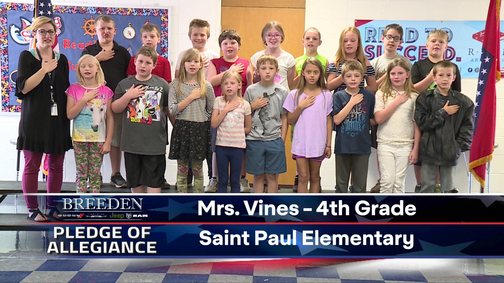 Mrs. Vines  4th Grade Saint Paul Elementary