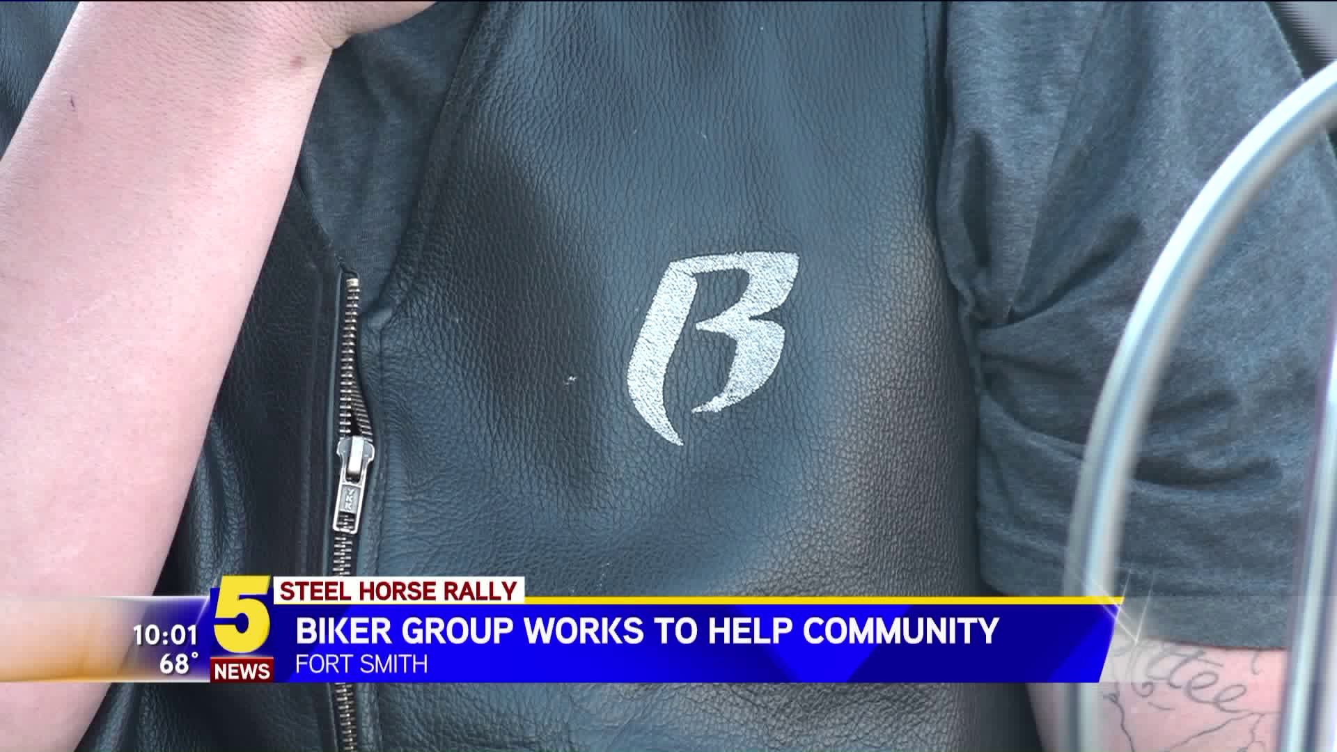 Bikers Work To Help Community