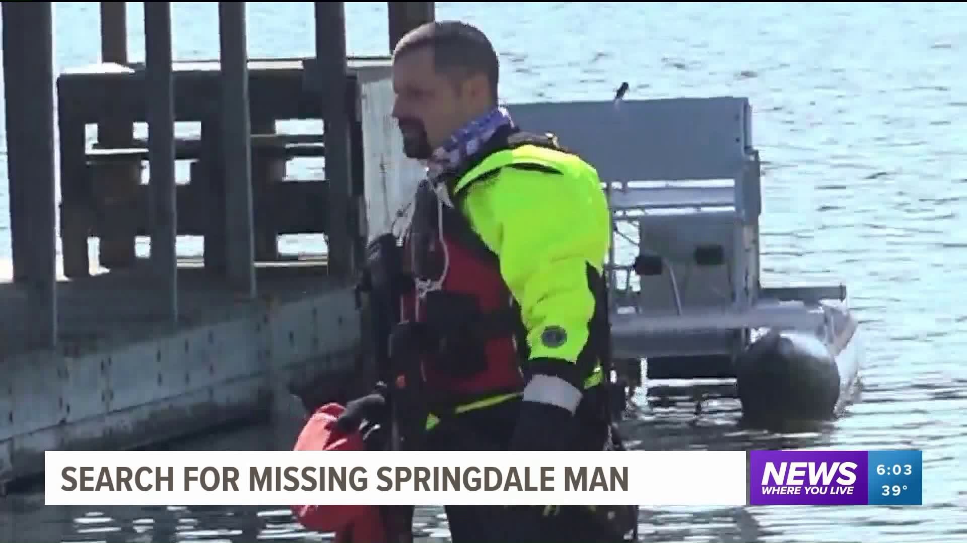 Emergency Crews Searching For Missing Man At Lake Fayetteville