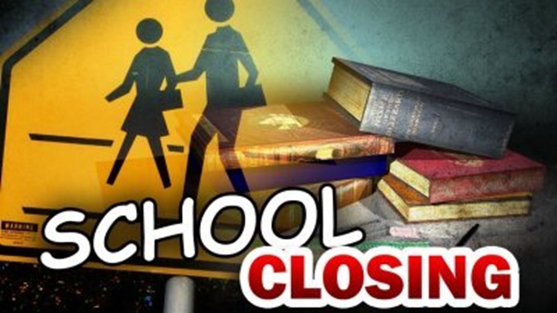 Monday local school closings due to coronavirus outbreak