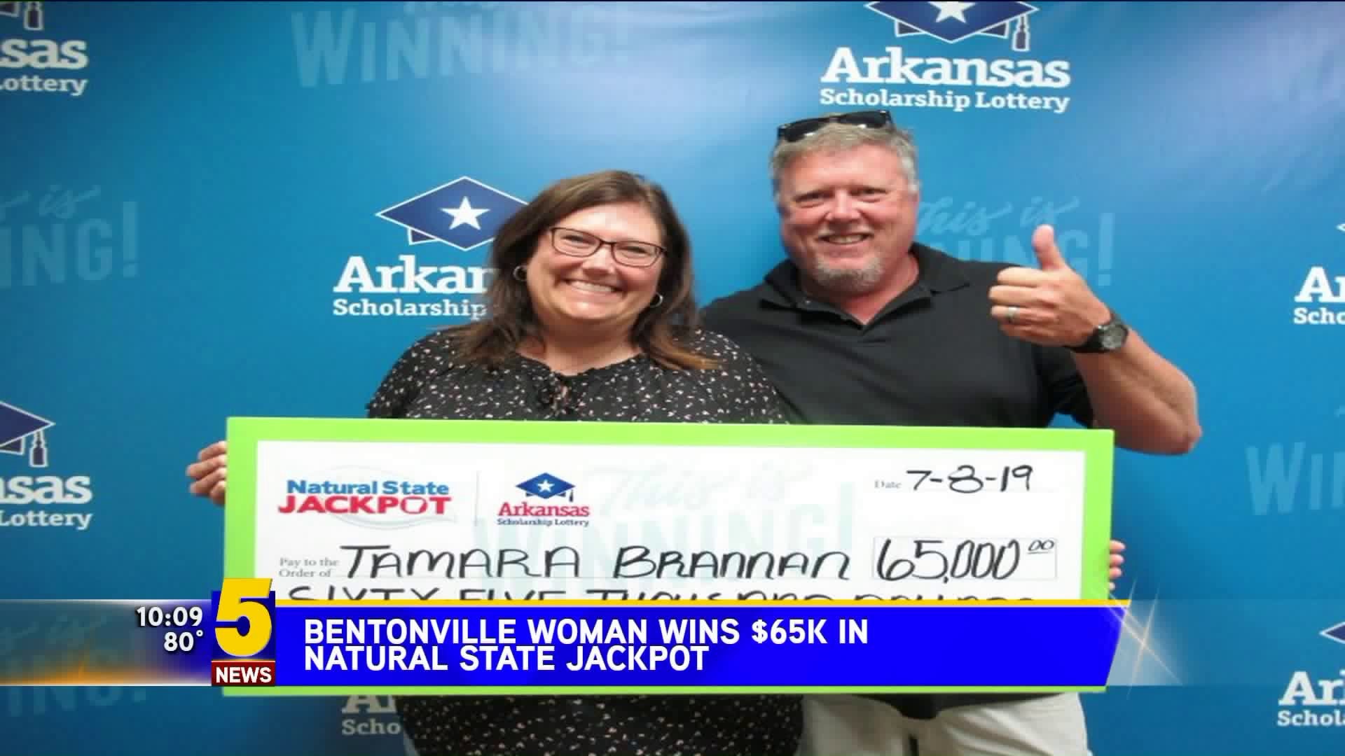 Bentonville Woman Wins Lottery
