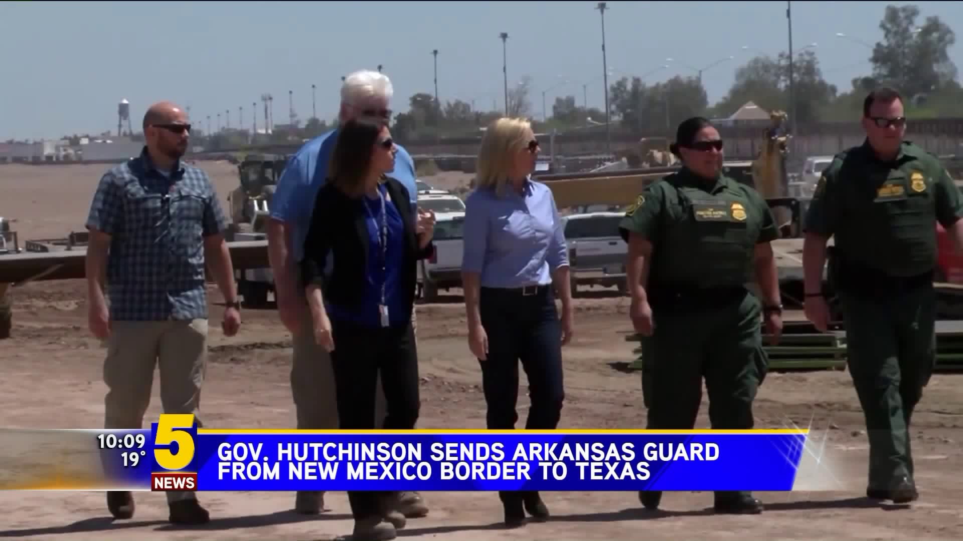 Gov. Hutchinson Sends Arkansas Guard From New Mexico Border To Texas