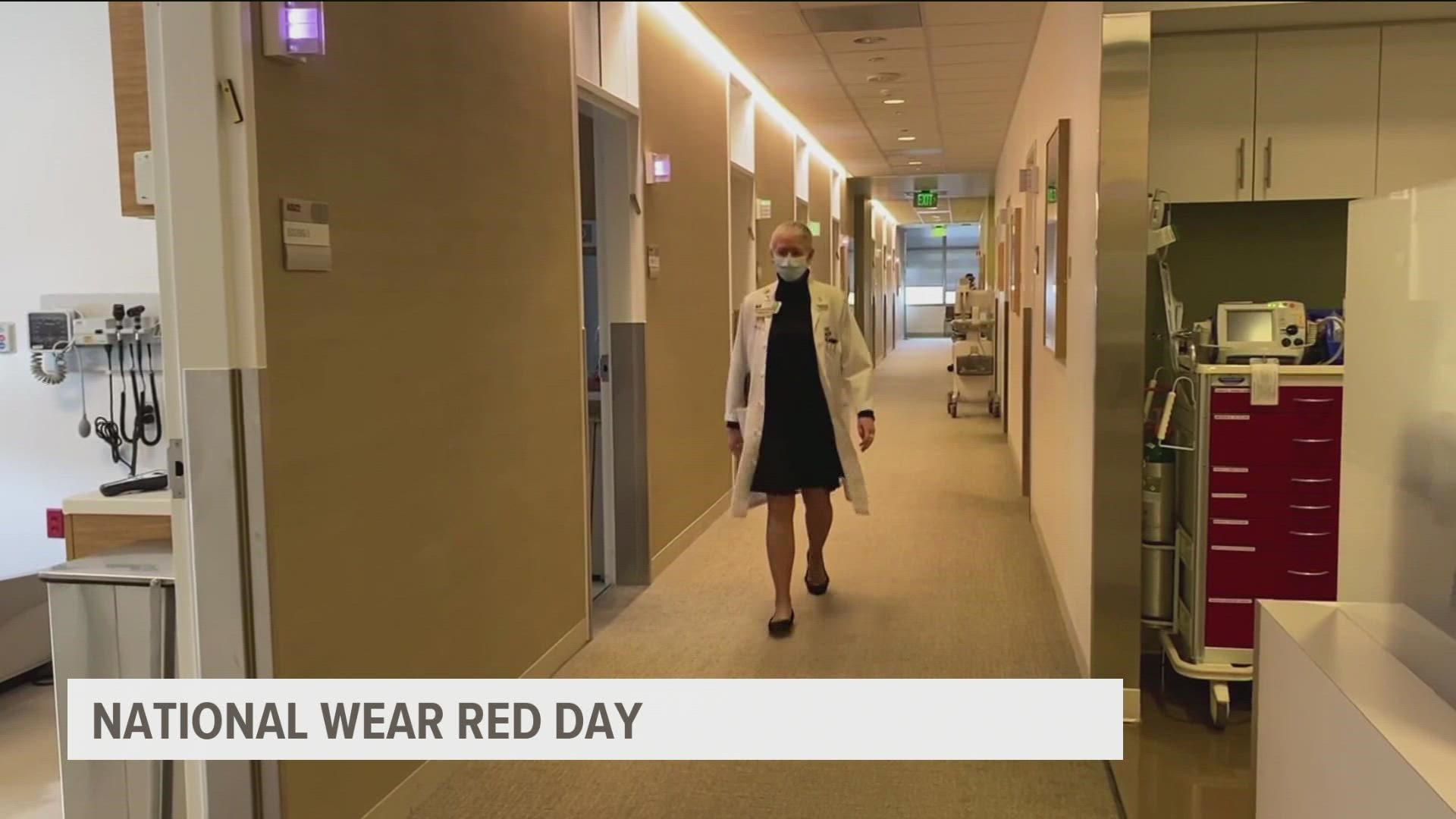 It's National Wear Red Day, bringing awareness to Cardiovascular disease. It's the No. 1 killer in women, more than any cancer combined.