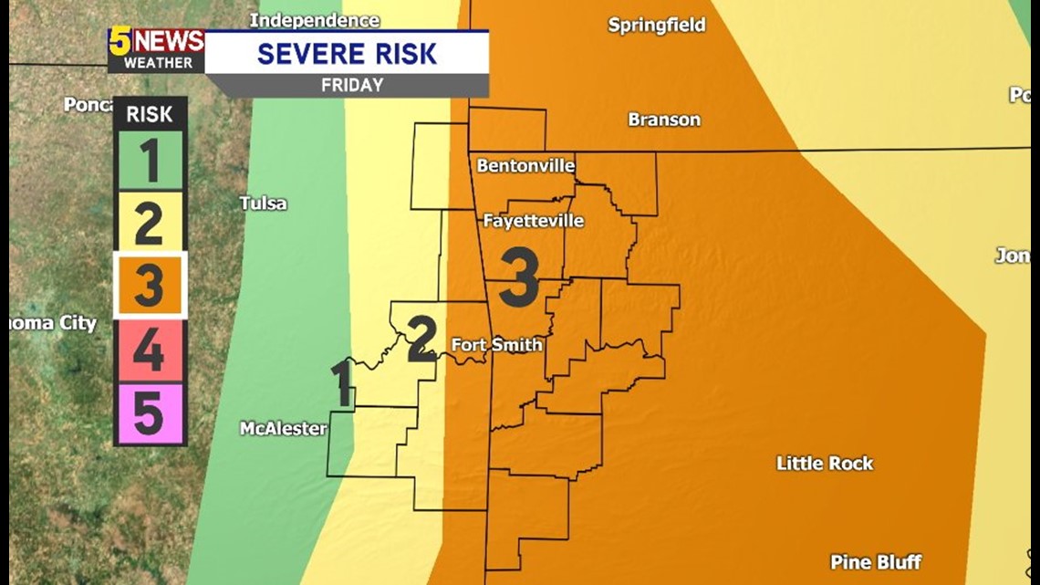 WATCH: Warm And Windy Today, Severe Storms Friday | 5newsonline.com